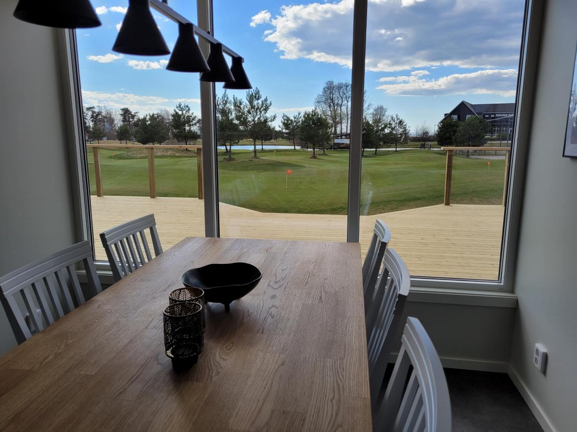Halmstad Golfarena Stugor Exteriér fotografie