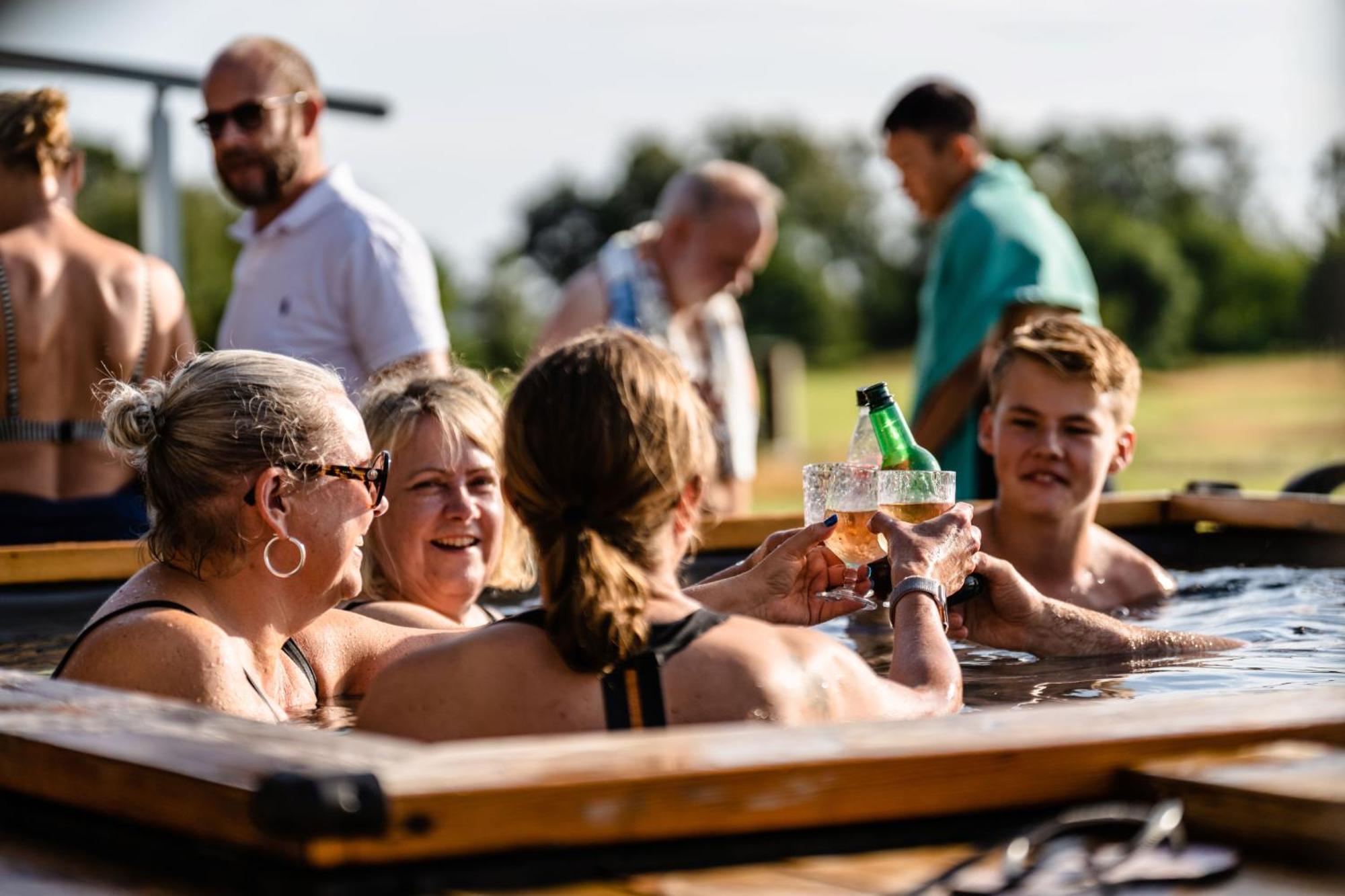Halmstad Golfarena Stugor Exteriér fotografie