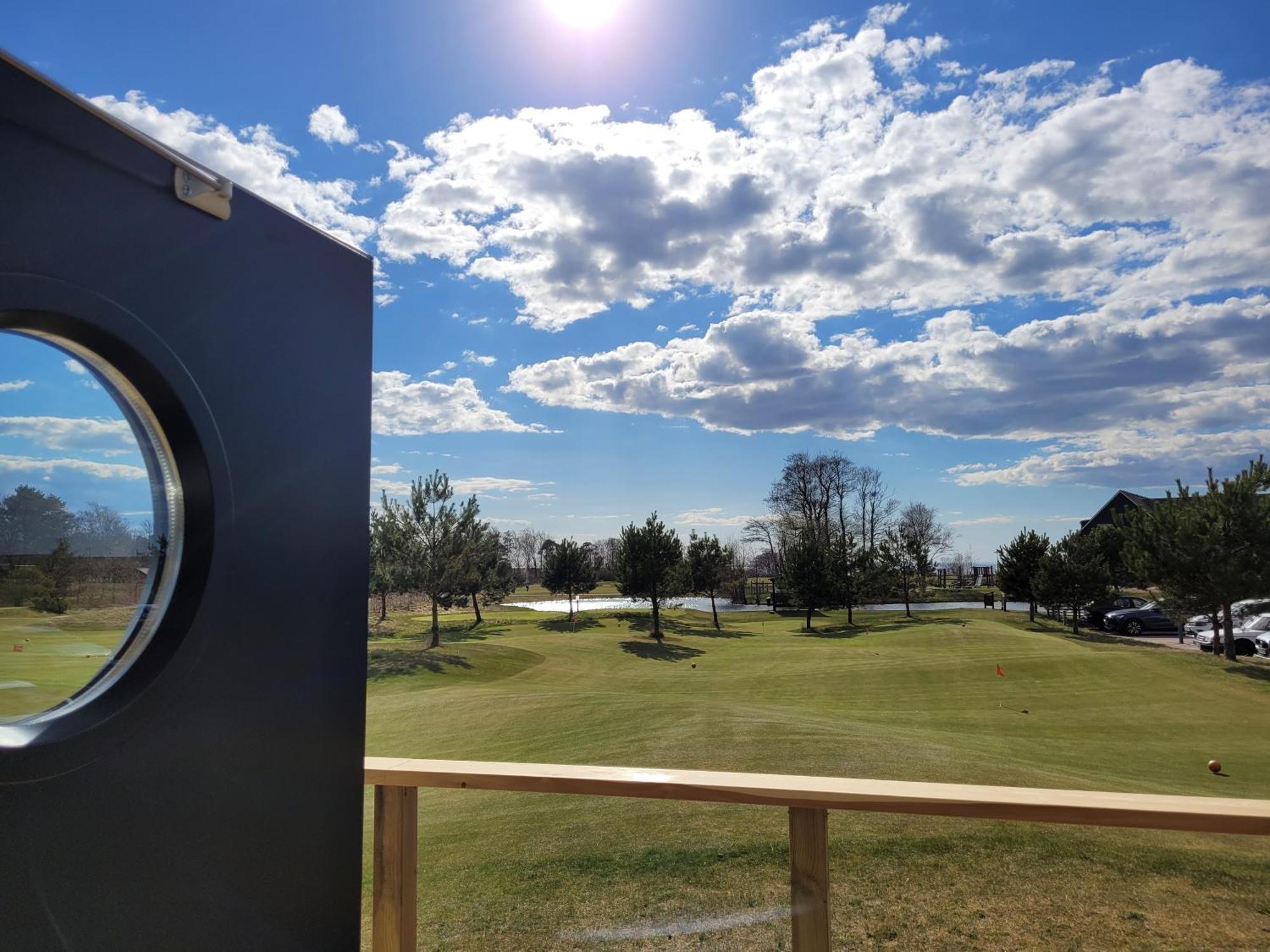 Halmstad Golfarena Stugor Exteriér fotografie