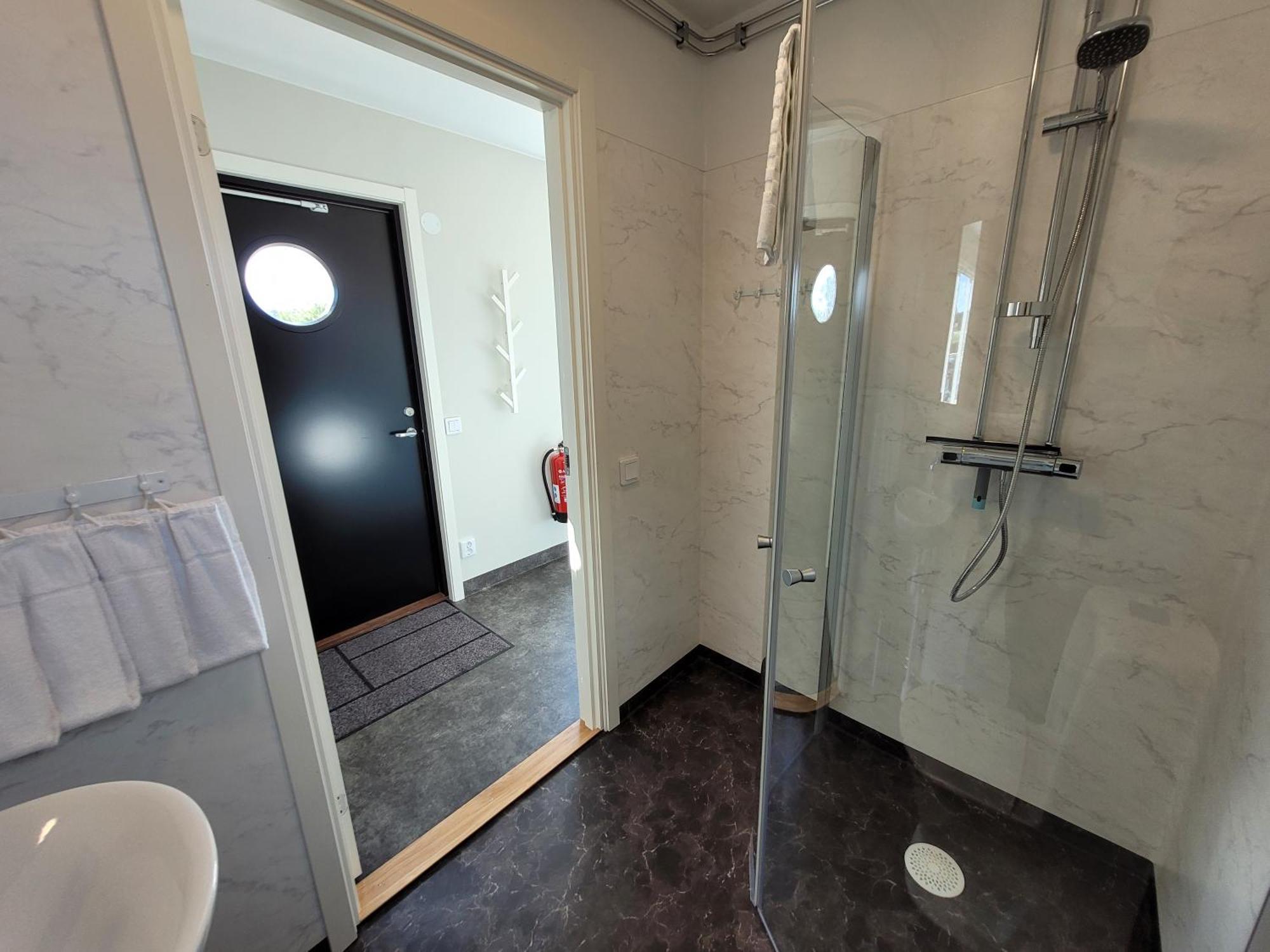 Halmstad Golfarena Stugor Exteriér fotografie