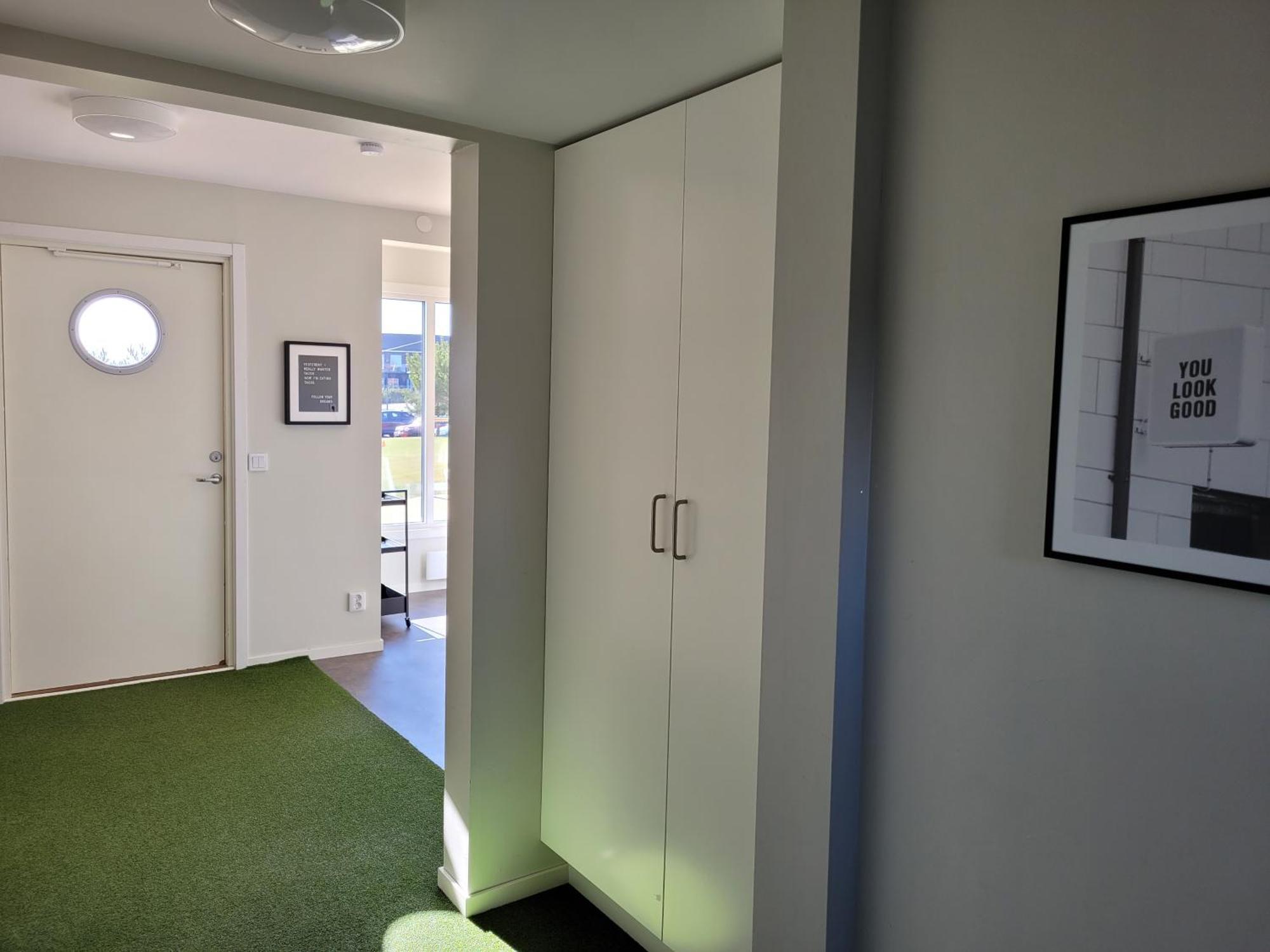 Halmstad Golfarena Stugor Exteriér fotografie
