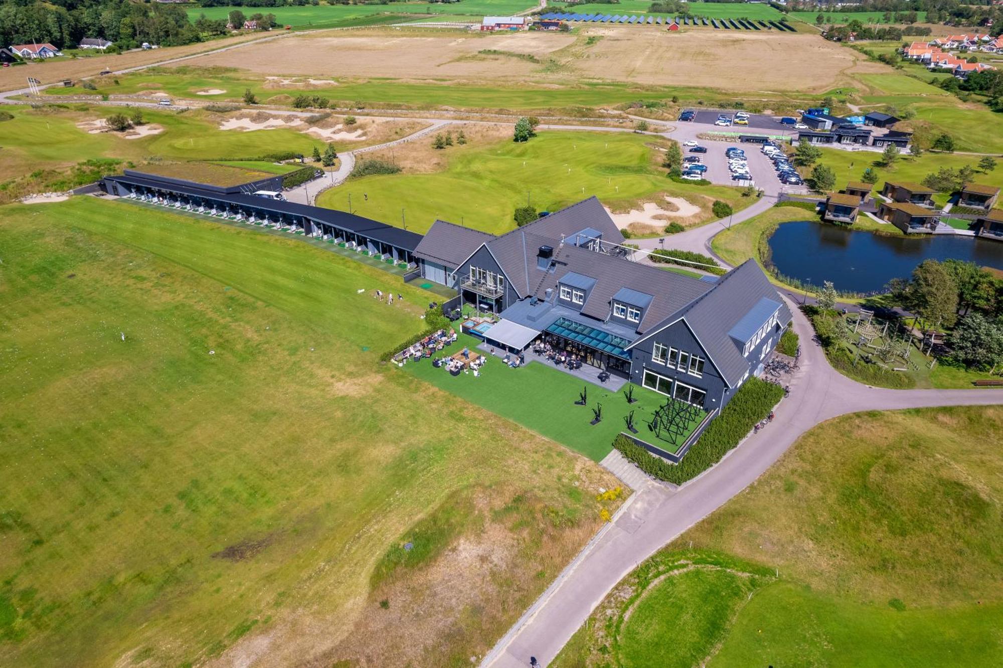 Halmstad Golfarena Stugor Exteriér fotografie