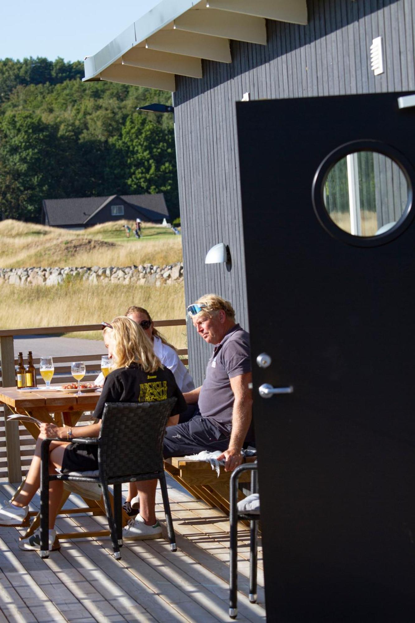 Halmstad Golfarena Stugor Exteriér fotografie